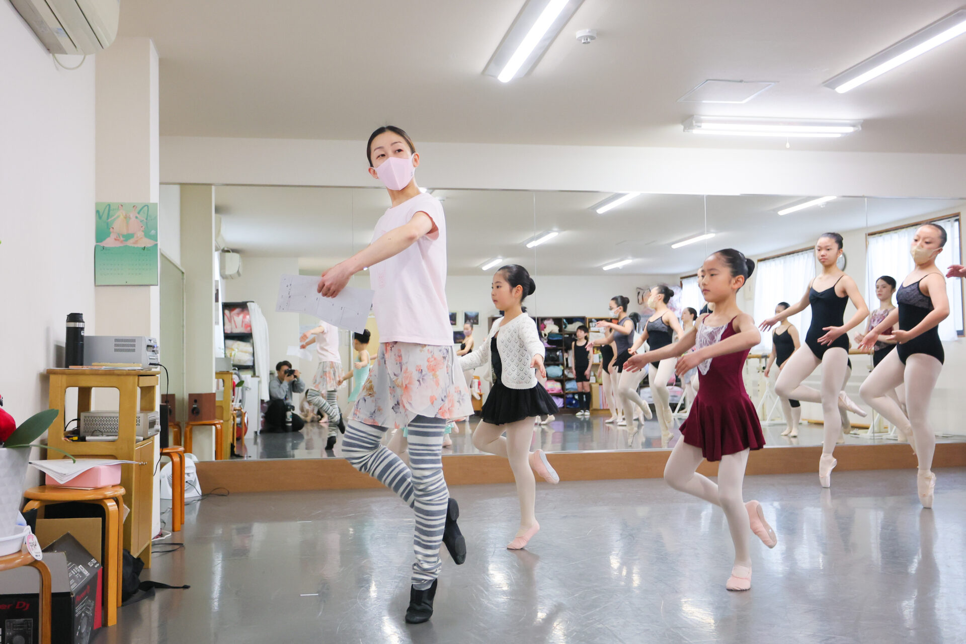 バレエレッスン風景